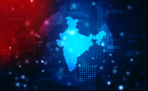 地球儀のインド