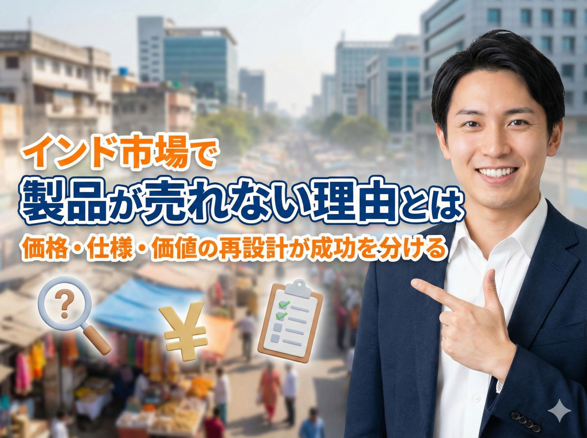 インド市場で製品が売れない理由とは？