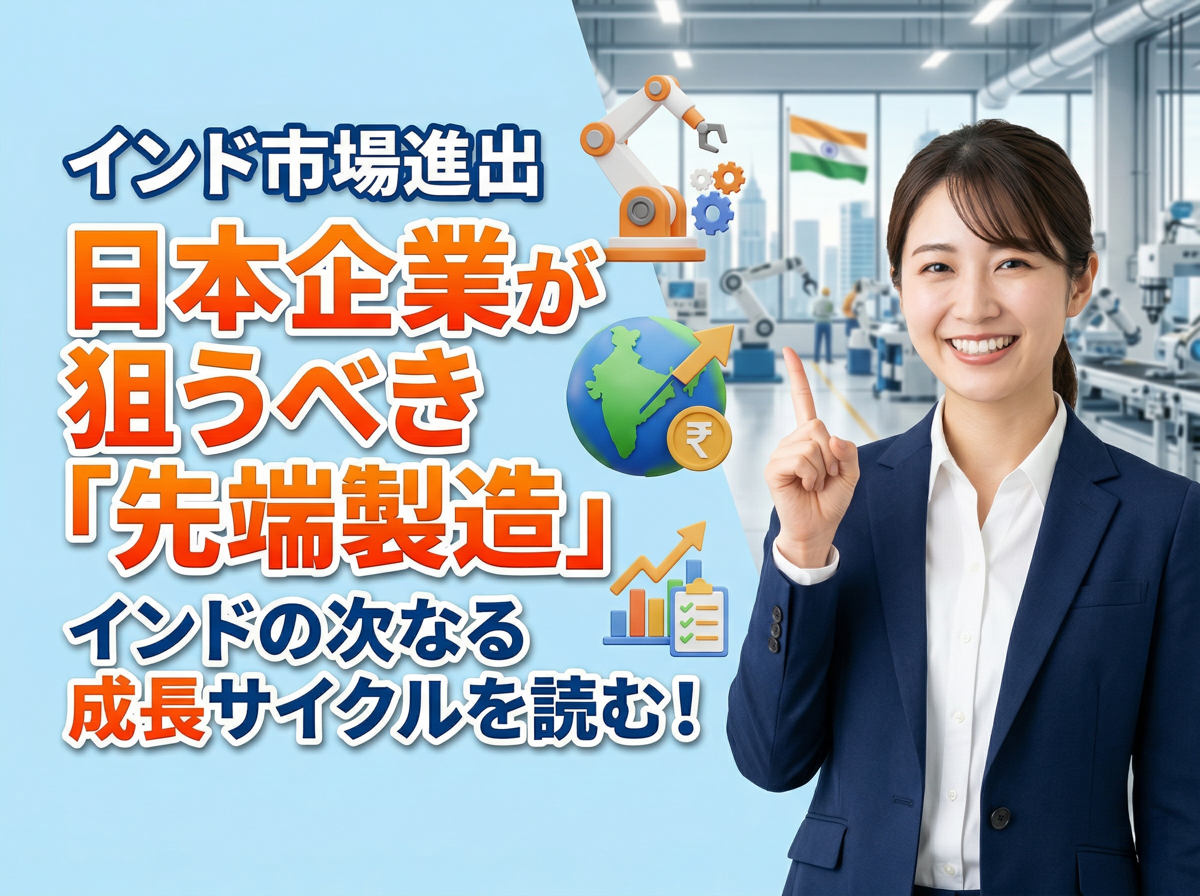 インドの次なる成長サイクルを読む：日本企業が狙うべき「先端製造」のリアル戦略